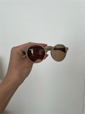 Kids Matte Beige Sunglasses